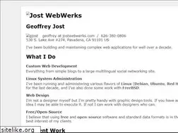 Sites similar to jostwebwerks.com