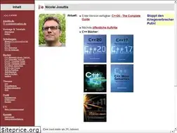 Sites similar to josuttis.de