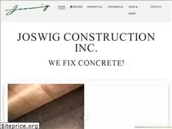Sites similar to joswigconstruction.com