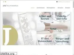 Sites similar to jota-rechtsanwaelte.de
