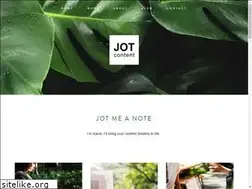 Sites similar to jotcontent.com