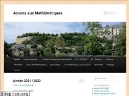 Sites similar to jouons-aux-mathematiques.fr