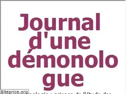Sites similar to journal-d-une-demonologue.fr