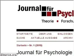 Sites similar to journal-fuer-psychologie.de