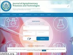 Sites similar to journal-of-agroalimentary.ro