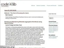 Sites similar to journal.code4lib.org