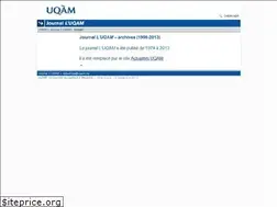 Sites similar to journal.uqam.ca