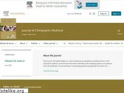 Sites similar to journalchiromed.com