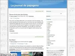 Sites similar to journaldepapageno.fr