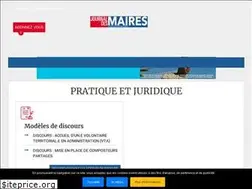 Sites similar to journaldesmaires.com