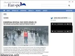 Sites similar to journalgeneraldeleurope.org