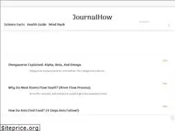 Sites similar to journalhow.com