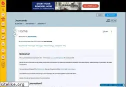 Sites similar to journalism.wikia.com