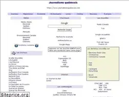 Sites similar to journalismequebecois.com