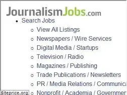 Sites similar to journalismjobs.com