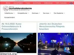Sites similar to journalistenakademie.de
