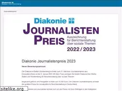 Sites similar to journalistenpreis-diakonie.de