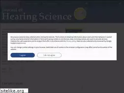 journalofhearingscience.com