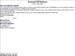 Sites similar to journalofindexes.com