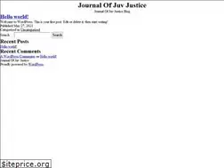 Sites similar to journalofjuvjustice.org