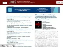 Sites similar to journaloflifesciences.org