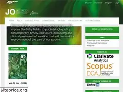 Sites similar to journalofosseointegration.eu