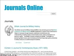 Sites similar to journals.gold.ac.uk