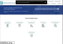 Sites similar to journals.humankinetics.com