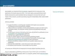Sites similar to journals.ku.edu