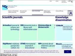 Sites similar to journals.uoc.edu