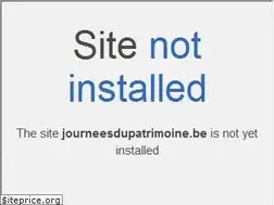 Sites similar to journeesdupatrimoine.be