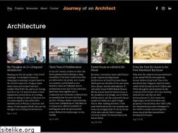 Sites similar to journeyofanarchitect.com