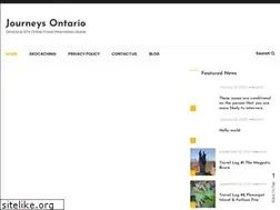 Sites similar to journeysontario.ca