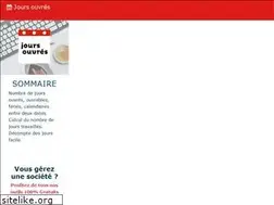 Sites similar to jours-ouvres.com