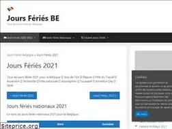 Sites similar to joursferies-be.be