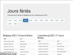 Sites similar to joursferies.eu