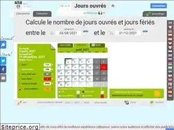 Sites similar to joursouvres.be