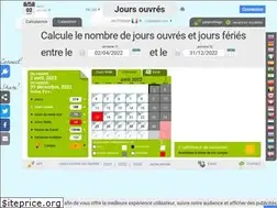 Sites similar to joursouvres.fr