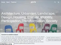 Sites similar to jovis.de