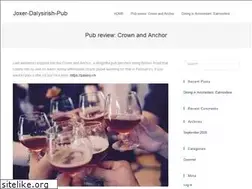 Sites similar to joxerdalysirishpub.com
