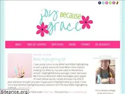 Sites similar to joybecausegrace.com