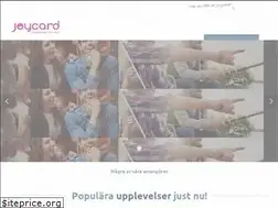 Sites similar to joycard.se