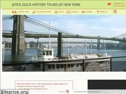 Sites similar to joycegoldhistorytours.com
