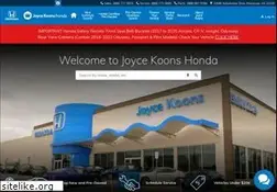 Sites similar to joycekoonshonda.com