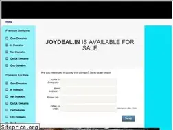 Sites similar to joydeal.in