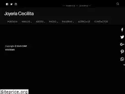 Sites similar to joyeriacecilita.com