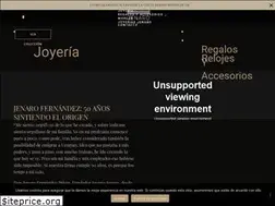 Sites similar to joyeriajenaro.com