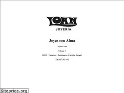 Sites similar to joyerialoan.es