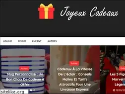 Sites similar to joyeux-cadeaux.com