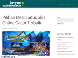 Sites similar to joyforwashington.com